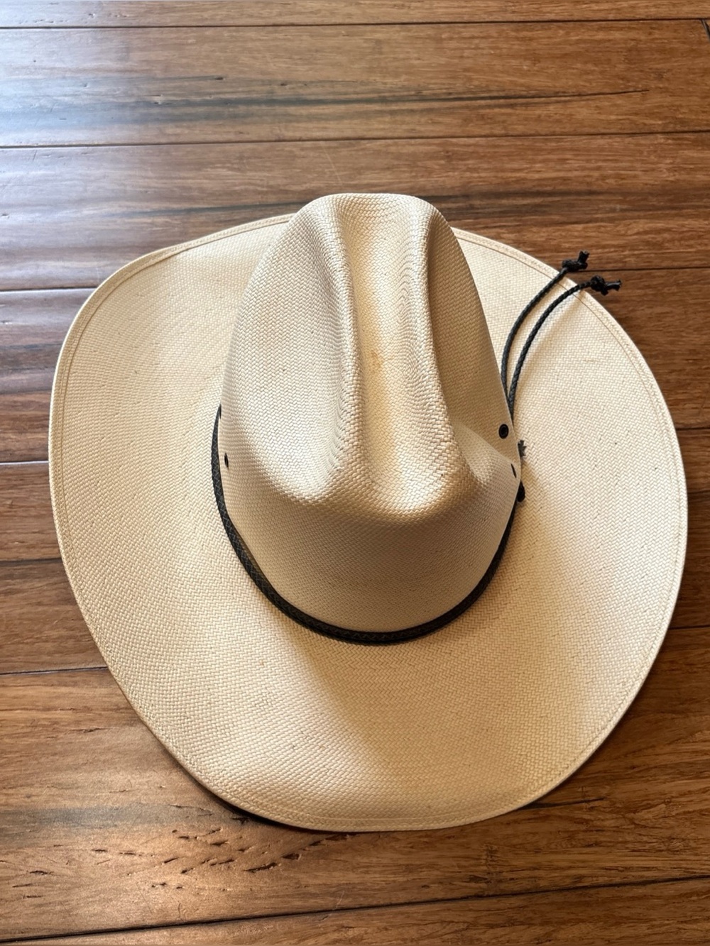Bailey U-Rollit Shantung Panama Cowboy Hat Size 7 1/8 Made in USA - Picture 4 of 15